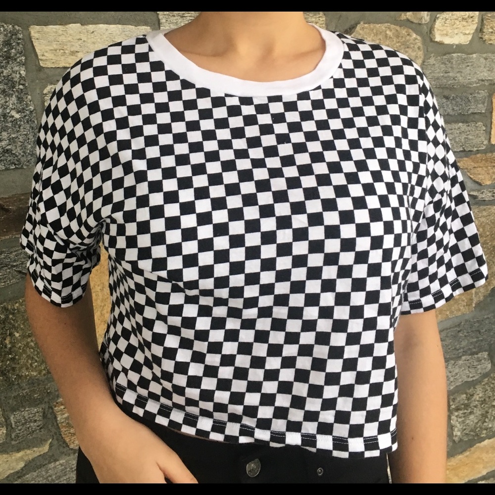 CHECKERED TOP